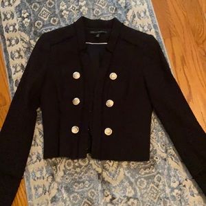 Cropped White House Black Market Jacket